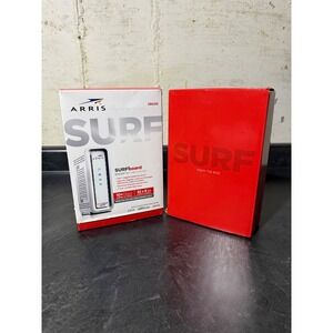 Lot of 2 ARRIS SURFboard SB8200 DOCSIS 3.1 Cable Modem White 32x8 Gigabit 10Gbps